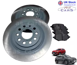 Rear Brake Discs Pads Set replacement fits MG HS MK3 2018-2023 OE QUALITY 305mm - Picture 1 of 8