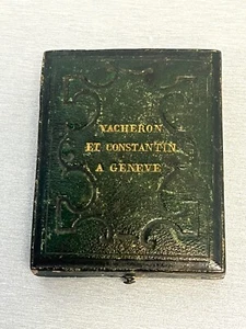 ORIGINAL VACHERON CONSTANTIN MID 1800's POCKET WATCH DISPLAY BOX - Picture 1 of 11