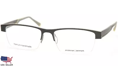 "READ" PRODESIGN DENMARK 1404 c.6531 DARK GREY EYEGLASSES FRAME 55-17-145 B34mm - Image 1 of 4