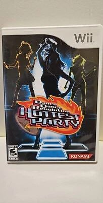 Dance Dance Revolution Hottest Party (Nintendo Wii, 2007) With Manual - Complete - Image 1 of 3