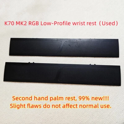 2Pcs Keyboard Wrist Rest Palm For Corsair K70 MK2 RGB Low-Profile（used） - Image 1 of 4