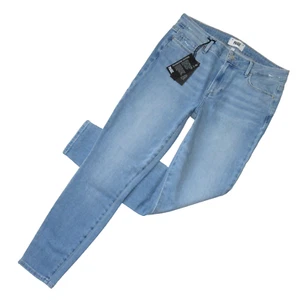 NWT Paige Verdugo Ankle in Sky Touch Distressed Ultra Skinny Stretch Jeans 30 - Picture 1 of 7