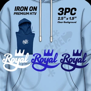 🛹🌿 Royal Skateboarding Bügelset - 3-teilig | 3-Farben Pack 🌿🛹 - Bild 1 von 1