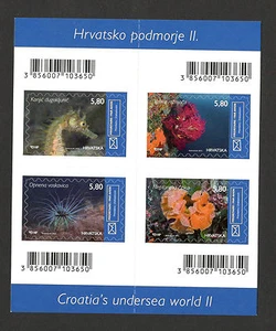 CROATIA-MNH** BLOCK-CROATIA'S UNDERSEA WORLD -2015. - Picture 1 of 1