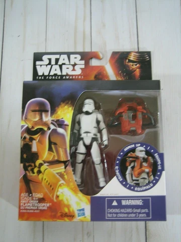 STAR WARS THE FORCE AWAKENS ARMOR UP FIRST ORDER FLAMETROOPER 3.75 FIGURE NEW Cover