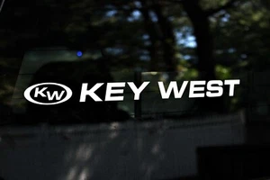 Key West Boats Decals SET OF 2 Vinyl Decal Stickers - Picture 1 of 3