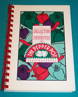 The Pepper Pot Cooking School Cookbook by Pepper Sinkler 1993 Elverson, PA - Image 1 of 4