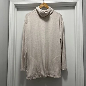 Sudadera J. Jill Pure Jill Capucha Cuello Crema Talla S Pequeña Alta - Imagen 1 de 10