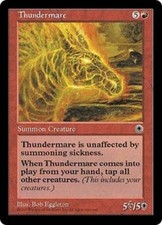 Thundermare NM MTG Portal PO Magic Gathering 2B3