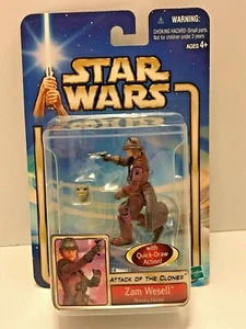Star Wars - Zam Wesell with Face Reveal - Action Figure - Hasbro 2001 - Bild 1 von 3