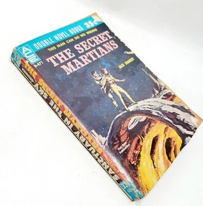 Sanctuary in the Sky Jack Brunner Secret Martians Jack Sharkey Ace Double PB '60 - Picture 1 of 6