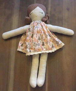 Handmade Linen Doll Exclusive Unique And Beautiful - Picture 1 of 9