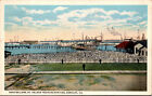 Vtg 1918 St Helena Training Station 2800 Sailors Berkley Virginia VA Postcard