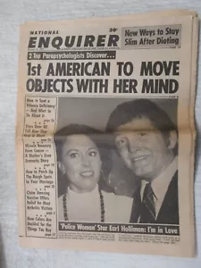 NATIONAL ENQUIRER MAGAZINE DECEMBER 23, 1975 EARL HOLLIMAN POLICE WOMAN TABLOID - Picture 1 of 2