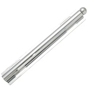12" VALET ROD STANDARD FOR CLOSET POLISHED CHROME SILVER COLOR CLOTHES HANGER - Picture 1 of 4