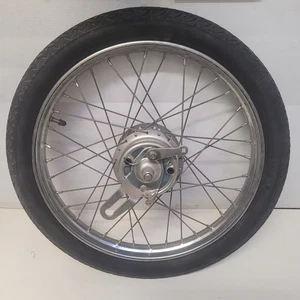 Ruota posteriore cerchio cerchione cromato AGRATI GARELLI 16" gulp eureka vip - Picture 1 of 5