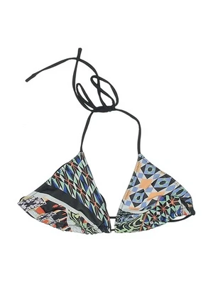 Top de traje de baño azul para mujer Clover Canyon M Foto 1 de 2