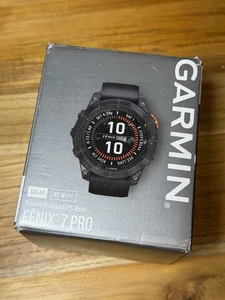 Garmin fenix 7 Pro Unisex GPS-Uhr - Carbon Grau/Schwarz (010-02777-02)(OPEN BOX) - Bild 1 von 5