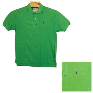 Coca Cola Polo Shirt Mens XL Green 100% Cotton - Picture 1 of 12