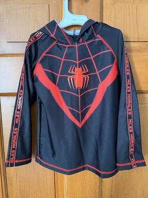Camisa de natación Marvel Spider-Man para niños manga larga protector contra erupciones talla 4 nueva con etiquetas Foto 1 de 3