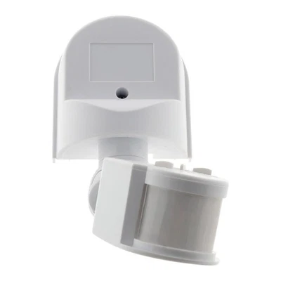 Détecteur Mouvement IP44 - tête orientable - 1200W - Blanc - - Photo 1/4