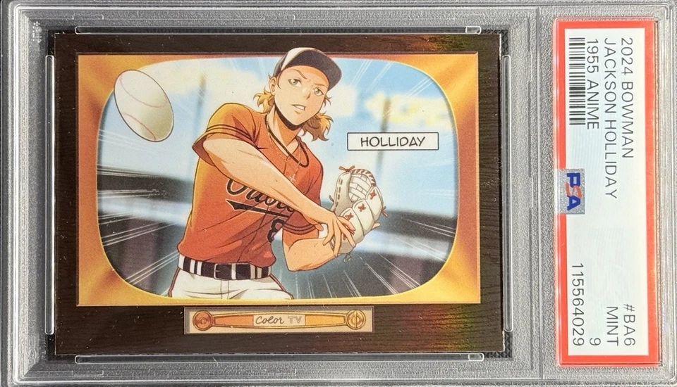 2024 Bowman - '55 Bowman Anime Jackson Holliday #BA-6 (RC) PSA-10 Foto 1 de 2