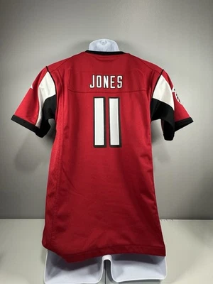 Camiseta deportiva juvenil Nike On Field Julio Jones #11 Atlanta Falcons roja L 14/16 NFL Foto 1 de 4