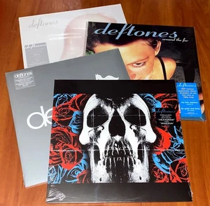 DEFTONES 4x LP VINYL Lot ADRENALINE / AROUND THE FUR / WHITE PONY / DEFTONES New - Picture 1 of 9