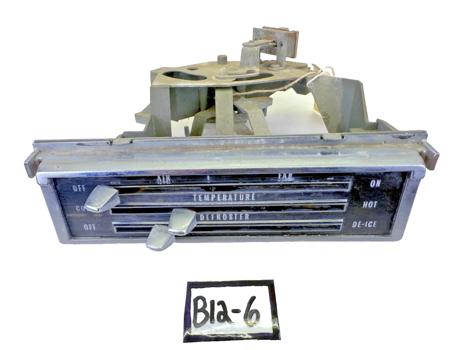 OEM 1969 1970 1971 1972 Impala Chevy Truck control de calefacción de aire GM 7291208 B12-6 Foto 1 de 4