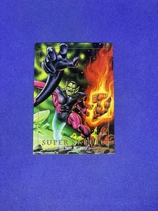 SUPER SKRULL # 84 MARVEL MASTERPIECES CARD 1992 SKYBOX  - Picture 1 of 2