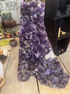 21kg Brazilian Amethyst With Bits Of Calcite In - Picture 1 of 2