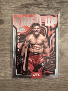 Topps Chrome UFC 2025 - Movsar Evloev - Inserto encendido SP #FUP-15 - Imagen 1 de 2