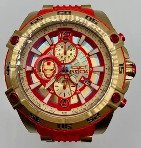 Invicta Marvel Chronograph Silikon mit Stahl Herrenuhr (26796) eine von 4.000 - Bild 1 von 12