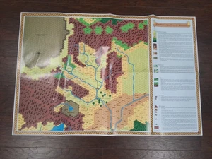 AD&D Mystara: Glantri Kingdom of Magic - Map only -1995 edition 2511xxx0701 - Picture 1 of 1