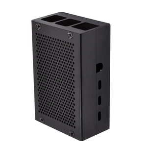 New Metal Enclosure Protective Box Shell Case For Raspberry Pi4 - Afbeelding 1 van 12