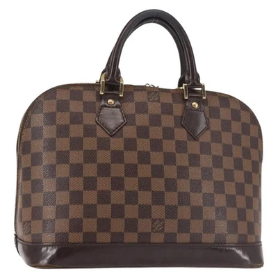 LOUIS VUITTON Damier Ebene Alma Hand Bag N51131 LV Auth 144325 - Image 1 of 4