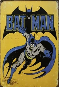 Modellismo - Collezione - Targa Metallo DC Batman 20x30 - Foto 1 di 1