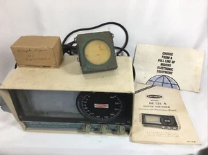 Raytheon DE725A Fathometer/Xtra Thermopapier/Extra Nadeln/Besitzerhandbuch VINTAGE - Bild 1 von 10