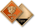 Cub Scouting / Tiger Cub - Pièce de défi en bronze Boy Scouts of America
