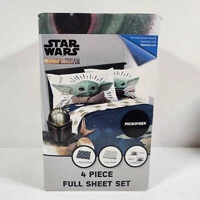 星球大战 Mandolorian 4 件全套全新 Grogu 婴儿尤达 — 第 1/4 张图片