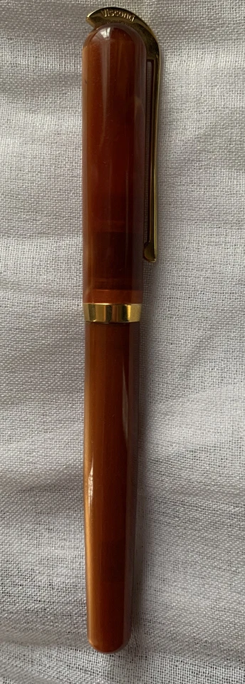 Visconti 1ª Ed. Bolígrafo convertible Amber Pericle RARO en caja original Foto 1 de 4