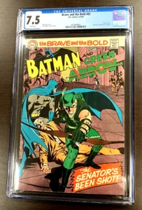BRAVE AND THE BOLD #85 CGC 7.5 Neal Adams DEBUT of NEW GREEN ARROW COSTUME 1969! - Picture 1 of 3
