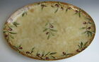 222 Fifth (pts) China Oliveto 13" Oval Serving Platter(s) Excellent