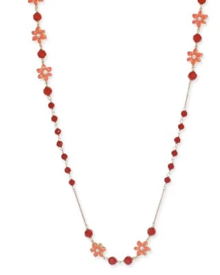 Collar largo Kate Spade precioso lirios MK32 $148 Foto 1 de 4