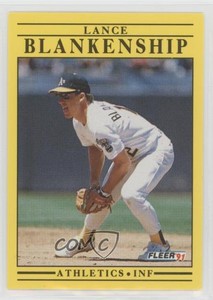 1991 Fleer Lance Blankenship #3