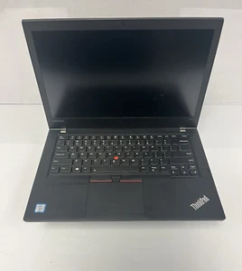 Lenovo ThinkPad T470 14" Laptop Core i5-6300U @ 2.40GHz 8GB RAM 256GB SSD - Picture 1 of 19