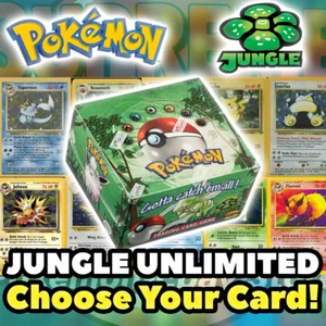 Pokemon JUNGLE ILIMITADO ¡Elige tu carta! WOTC LP/MP 1999 de colección inglés - Imagen 1 de 43