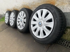 Original BMW 1er F20 F21 16 Zoll Stahl Winterräder Winterreifen DOT17 7-8mm RDK - Bild 1 von 9