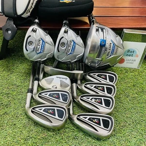 Taylormade FullSet SLDR 1w TSw 5w r5XL Iron 56789P 11PCS Stiff Flex Golf Club Rh - Picture 1 of 24