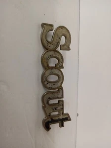 Vtg International Scout II Tailgate Car Badge Emblem 1971-1980 396610-C1 BPC3 - Picture 1 of 4